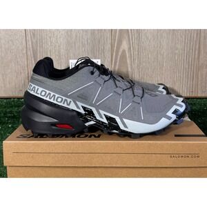 Salomon Mens Speedcross 6 Sneaker Running Shoe Size‎ 9 Trail Jogging Hiking